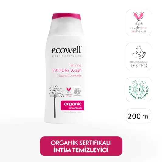 Sertifikalı Organik İntim Temizleyici - 200 ml