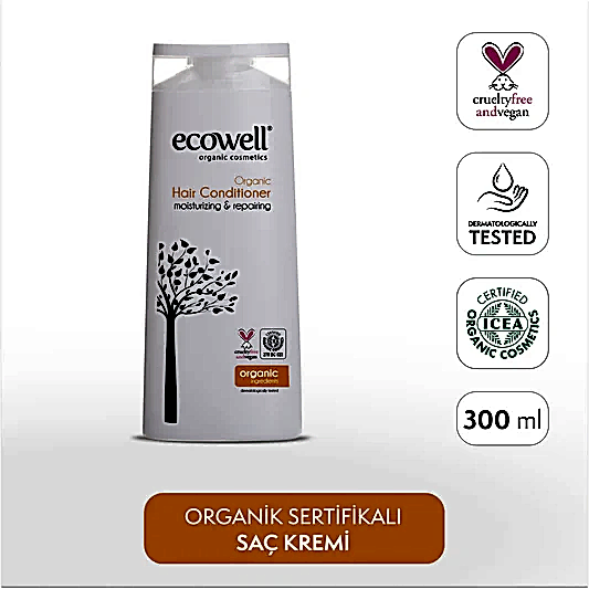 Sertifikalı Organik Saç Bakım Kremi - 300 ml