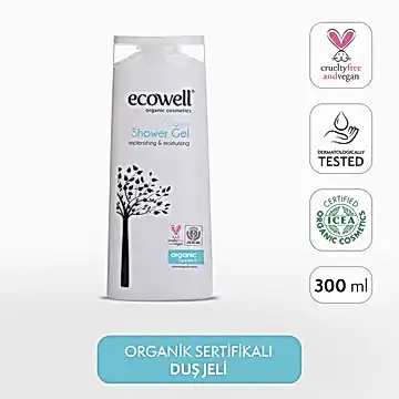 Sertifikalı Organik Duş Jeli - 300 ml