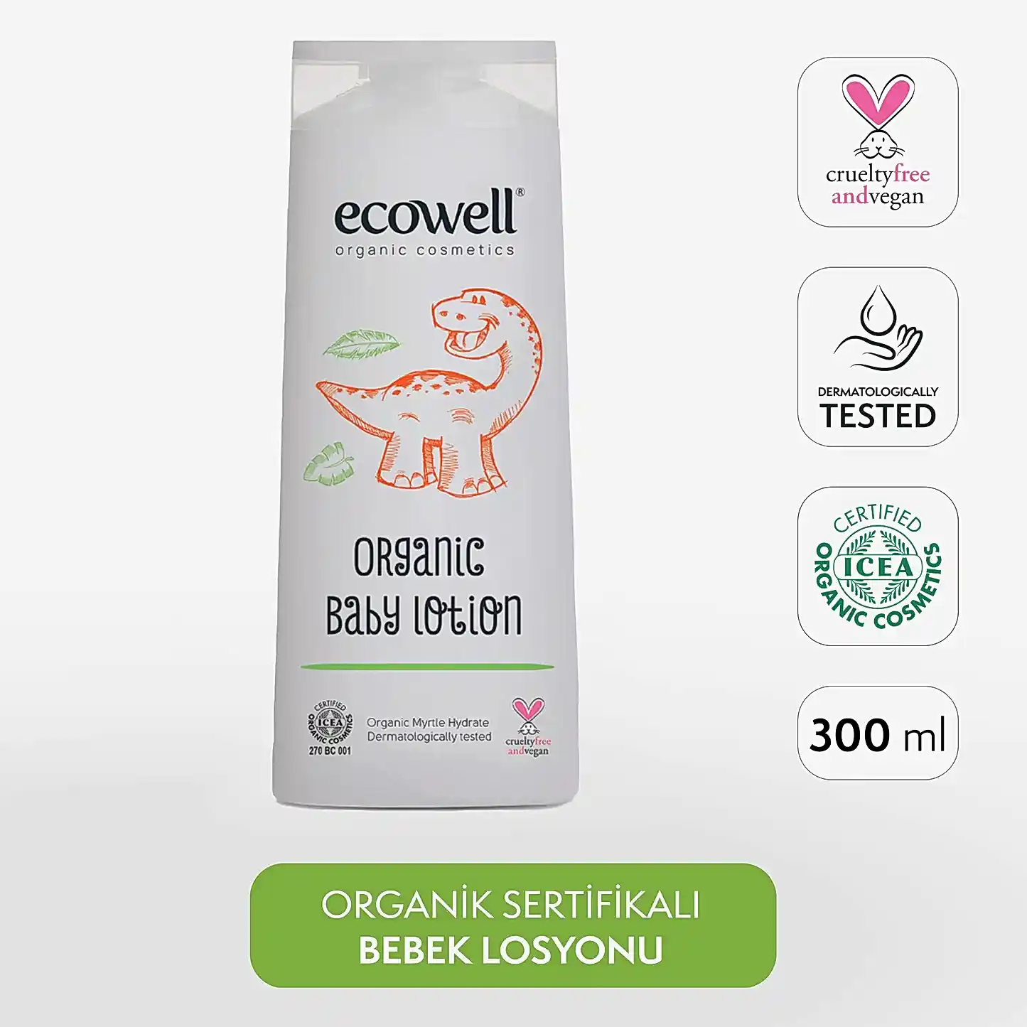 Sertifikalı Organik Bebek Losyonu - 300 ml