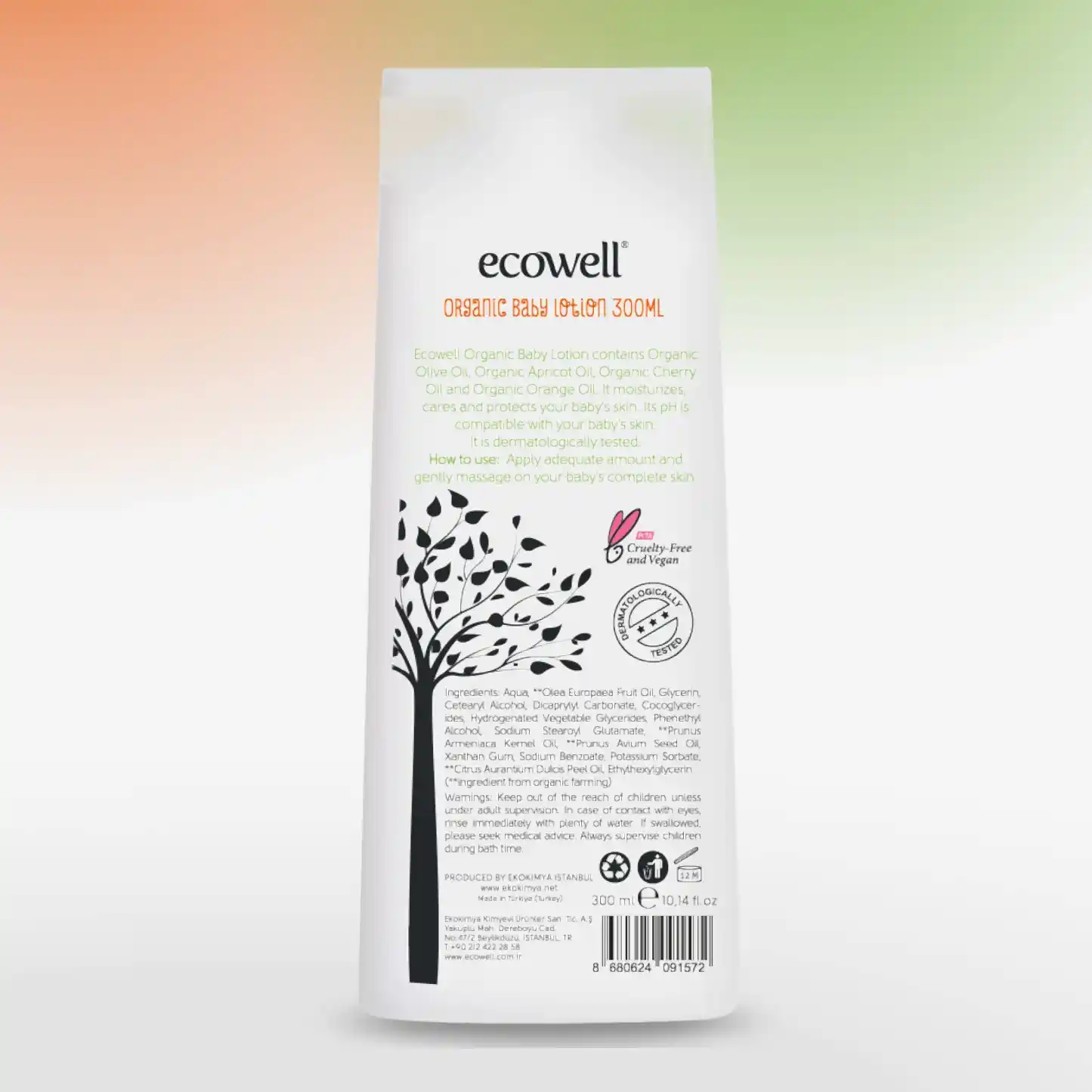 Sertifikalı Organik Bebek Losyonu - 300 ml