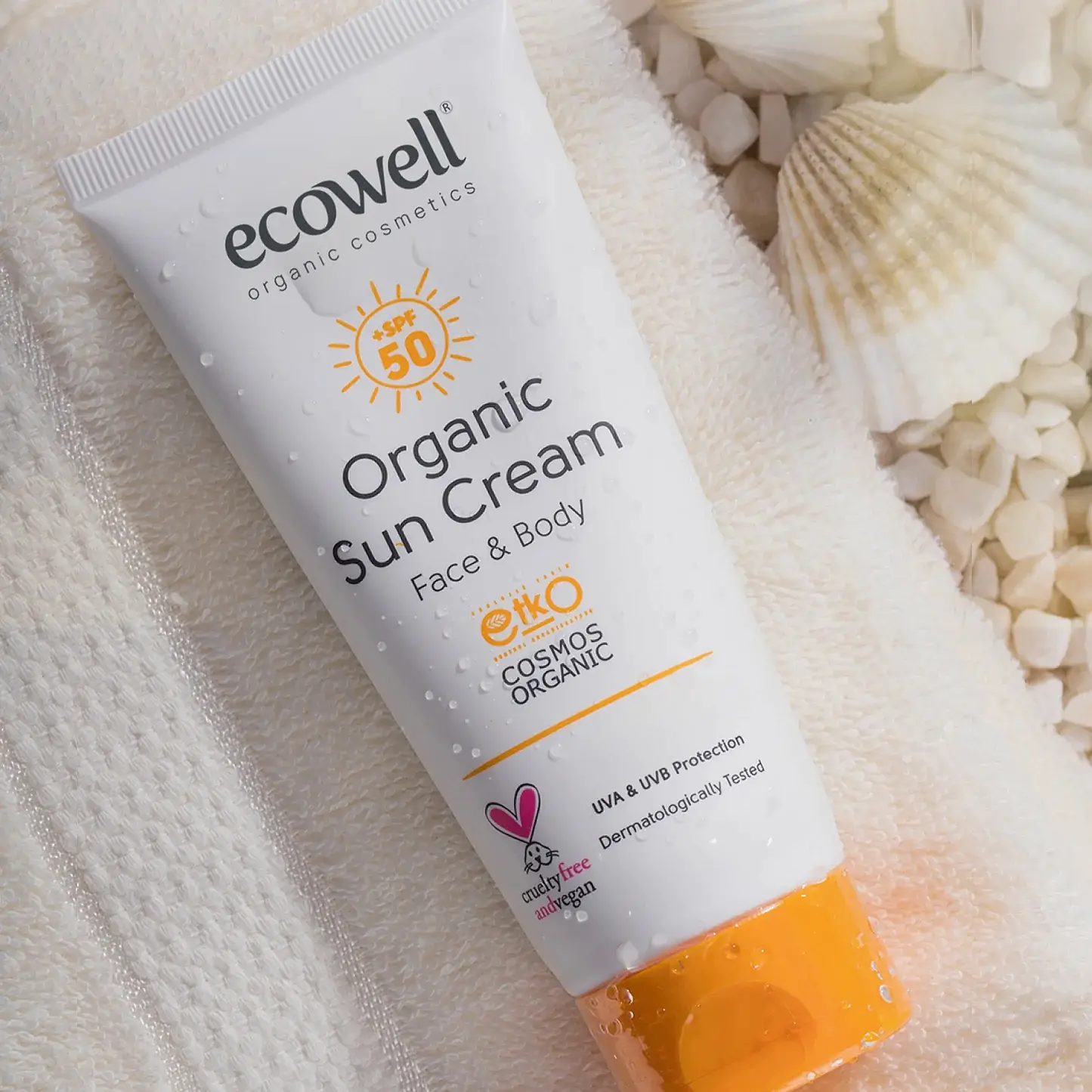 Sertifikalı Organik Güneş Kremi SPF 50 - 110 gr