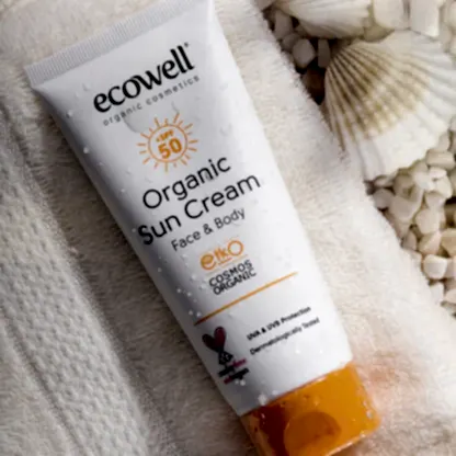 Sertifikalı Organik Güneş Kremi SPF 50 - 110 gr