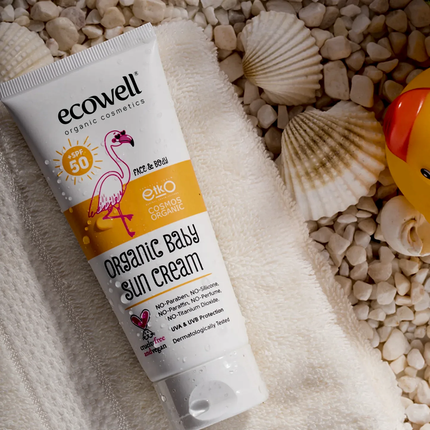 Sertifikalı Organik Bebek Güneş Kremi SPF 50 - 110 gr