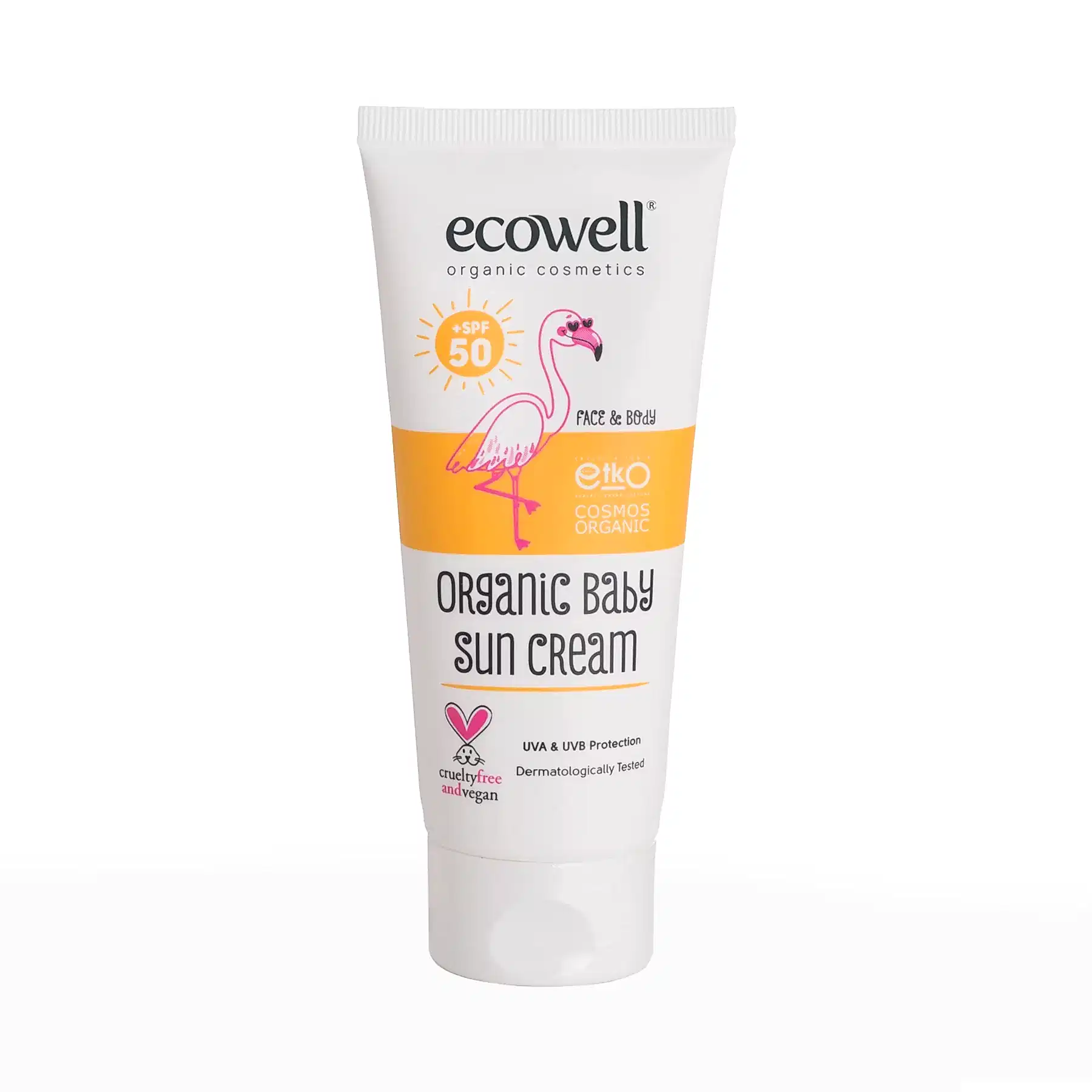 Sertifikalı Organik Bebek Güneş Kremi SPF 50 - 110 gr