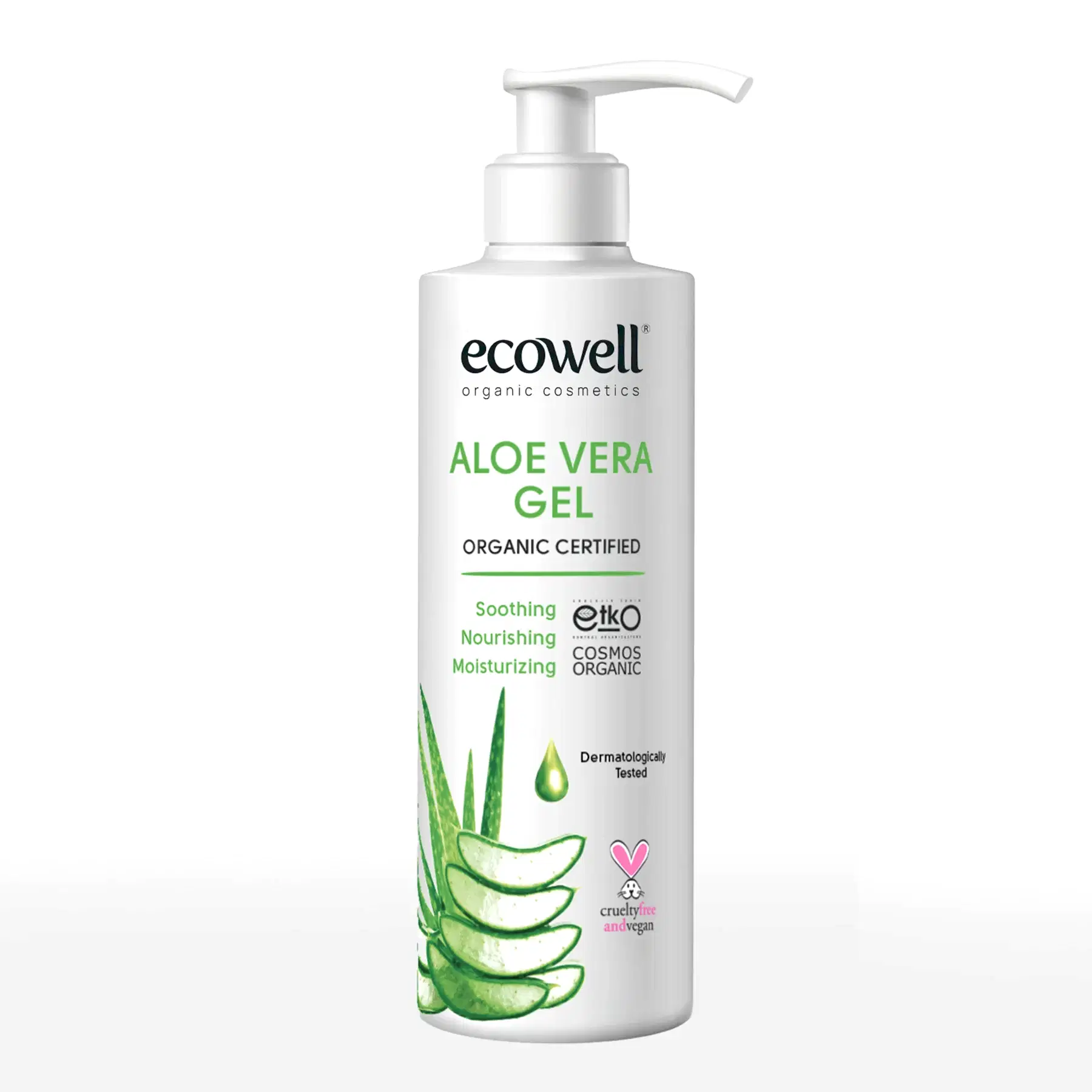 Sertifikalı Organik Aloe Vera Jel - 200 ml