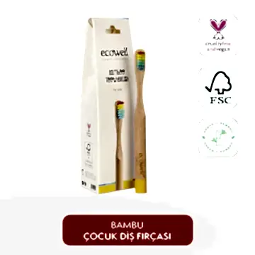 Sertifikalı Organik Çocuk Diş Fırçası