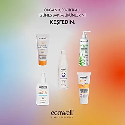 Sertifikalı Organik Güneş Kremi SPF 50 - 110 gr